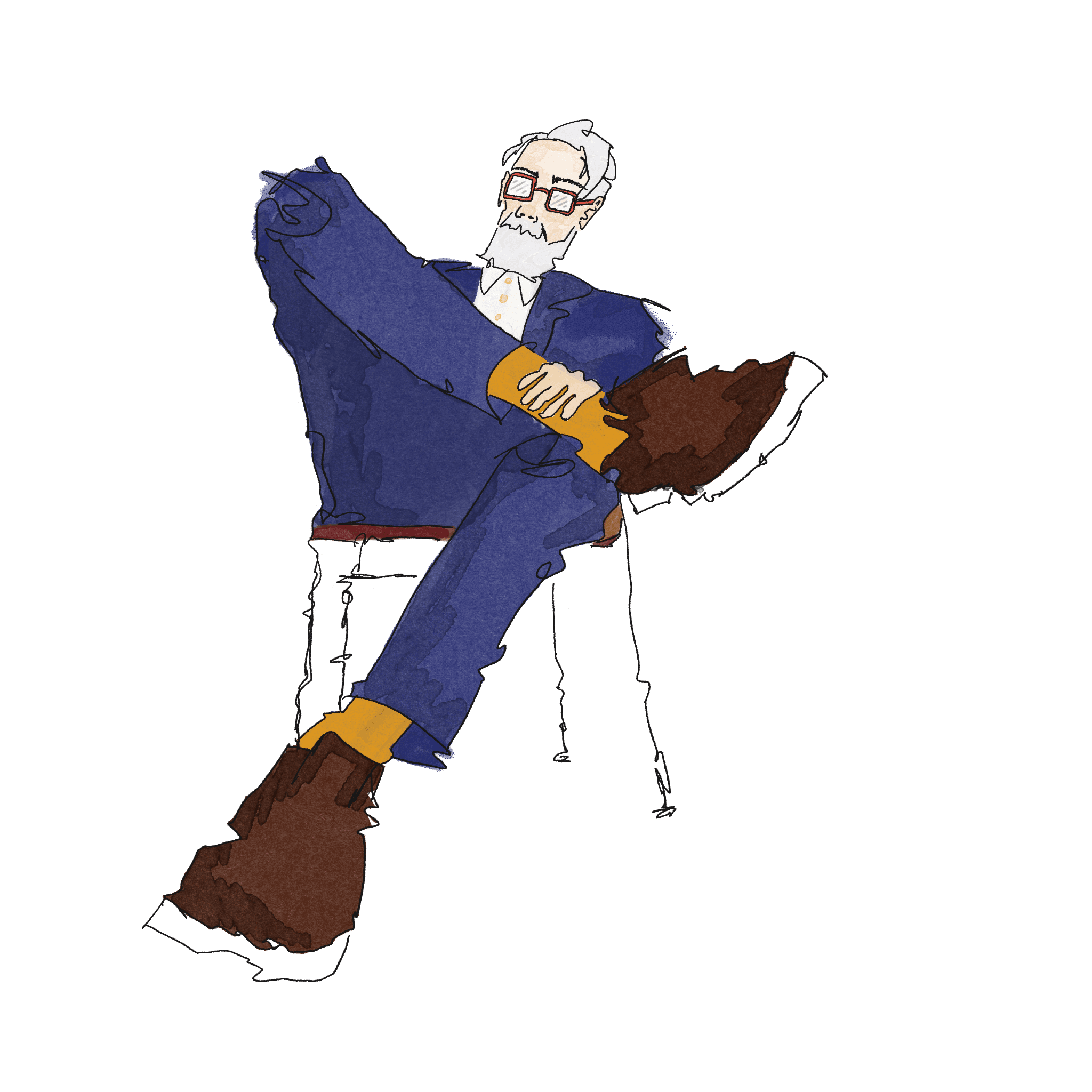 Illustration of Lee St. James