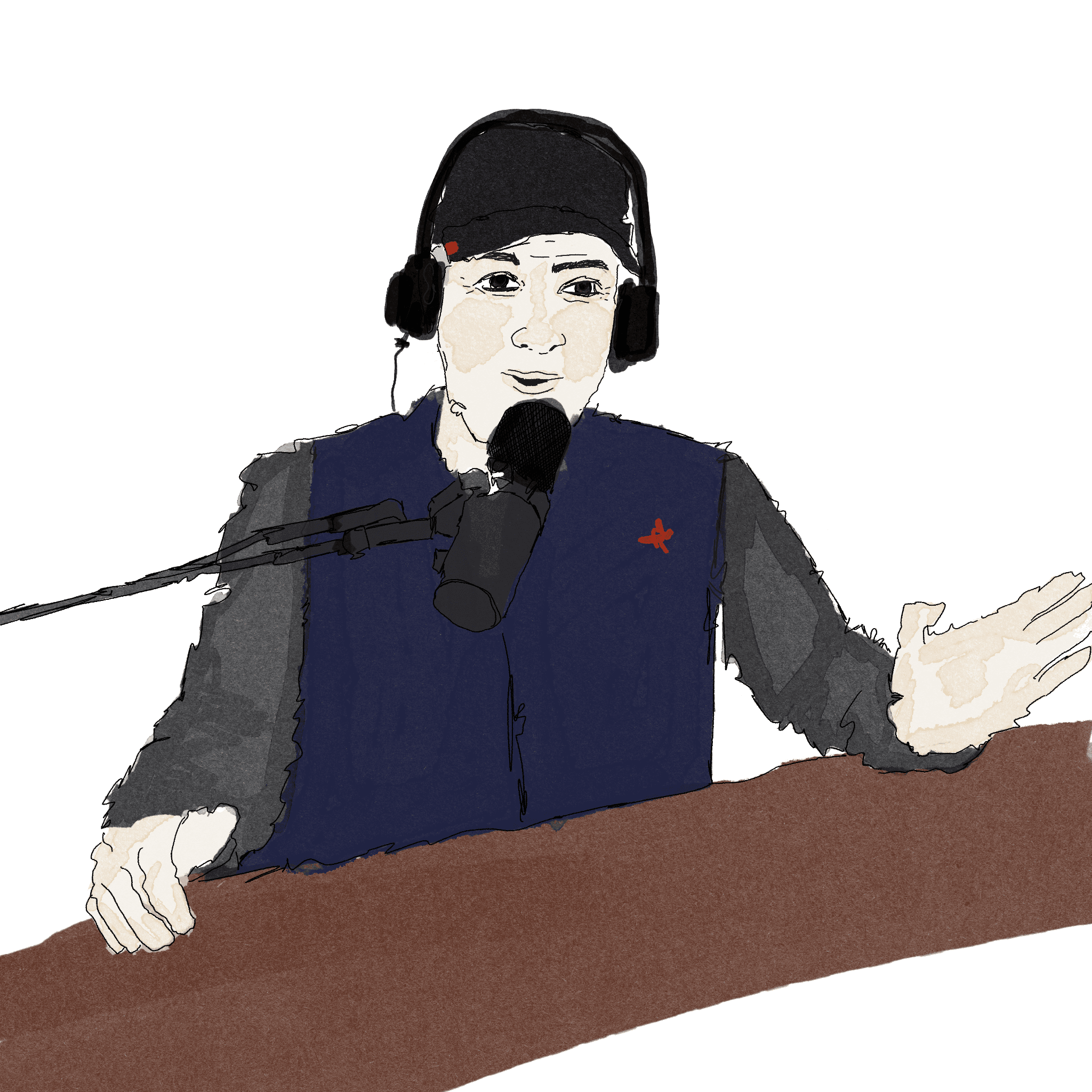 Illustration of Steve Beal
