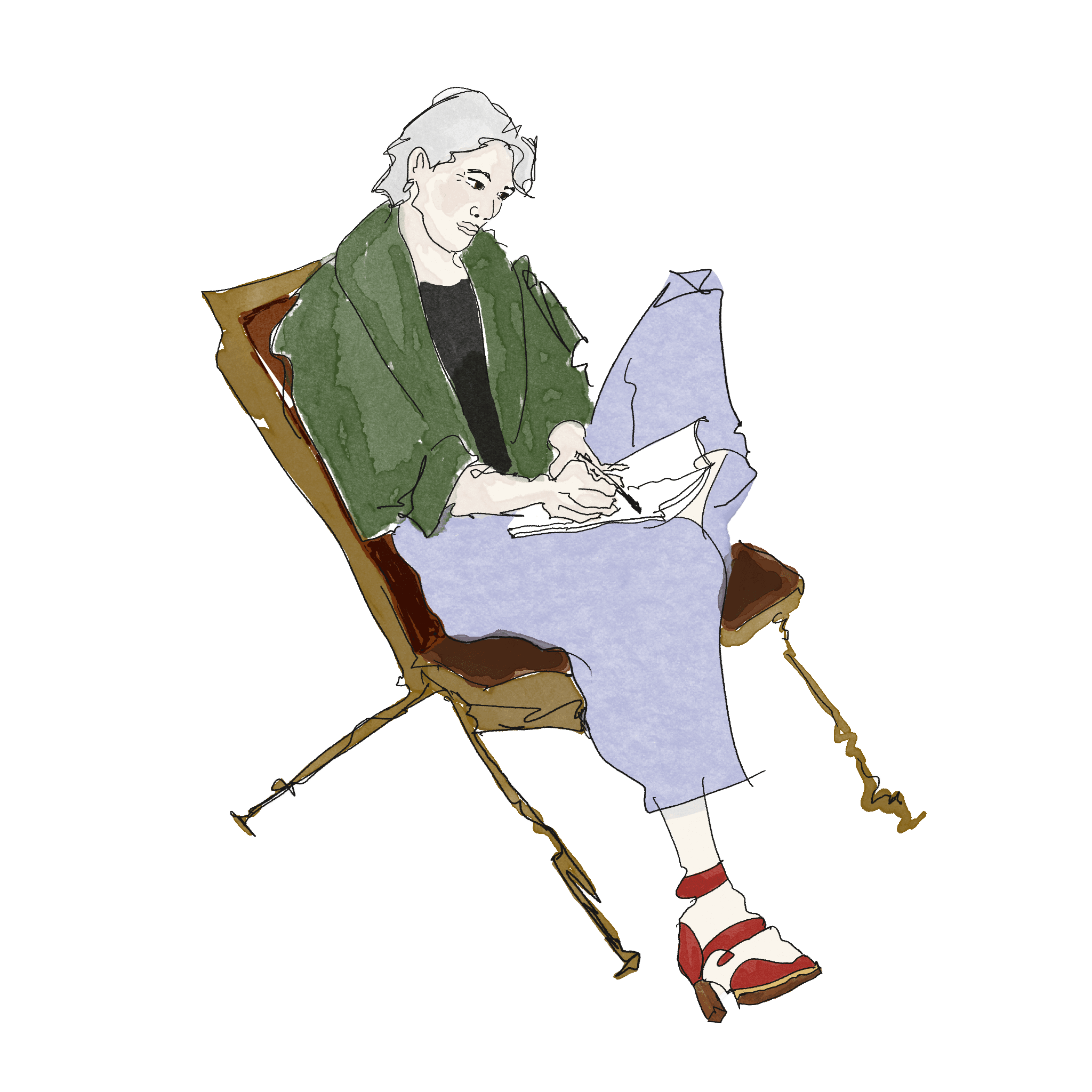 Illustration of Anne Webster